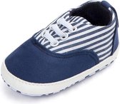 Navy blauwe schoenen - Textiel - Maat 18 - Zachte zool - 0 tot 6 maanden