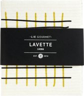 Lie Gourmet Dish cloth - 2 pcs. (white/yellow)