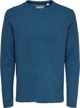 Onsnicklas Structured Crew Neck Kni 22015522 Dark Blue