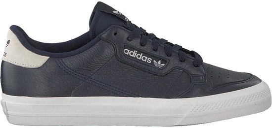 Adidas Heren Lage sneakers Continental Vulc M - Blauw - Maat 41⅓ | bol.com