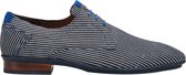 Floris van Bommel Nette Veterschoen 18441 22 Blauw Combi