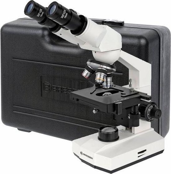 Bresser Microscoop - Erudit Basic Bino - 40x-400x - Draadloos - Bresser