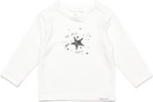 Noppies Unisex T-shirt longsleeve Lux - Snow White - Maat 44