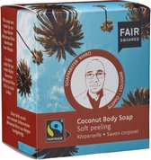 Zeepblok Body soap coconut - soft peeling -                        - Coconut