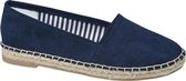 venice Donkerblauwe espadrille - Maat 36