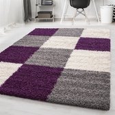 - Vloerkleed - Paars - 200 x 290