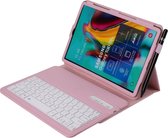 Samsung Galaxy Tab S5e Case - Bluetooth toetsenbord hoes - QWERTY layout - Magneetsluiting - Sleep/Wake-up functie - Roze