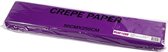 Crepepapier,  50x250 cm, violet, 10vouw