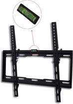 TV-beugel voor aan de muur - Ijzer - Zwart - Draagvermogen 90 kg