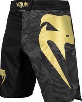 Venum Light 3.0 Fightshorts - Zwart met Goud op camo - M