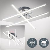 B.K.Licht - LED Plafondlamp - draaibaar - modern - voor binnen - woonkamer - 3.000K - 1.150Lm - 12.5W