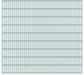 Dubbelstaafmatten 2008 x 1830mm 50m Groen 25 stuks