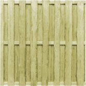 Schuttingpaneel 180x180 cm FSC grenenhout groen