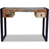 Bureau massief gerecycled hout