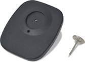 2000 st RF Beveiligingslabels en pinnen 8,2 MHz zwart