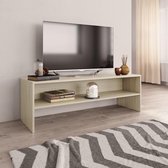 Tv-meubel 120x40x40 cm spaanplaat sonoma eikenkleurig