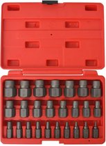 Schroefverwijdering set 25-delig staal