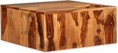 Salontafel 70x70x30 cm massief sheeshamhout