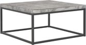 Salontafel 75x75x38 cm beton-look