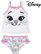 Disney Bikini / Tankini - Aristocats - Marie - Wit/Roze - Maat 5/6 jaar (110/116)