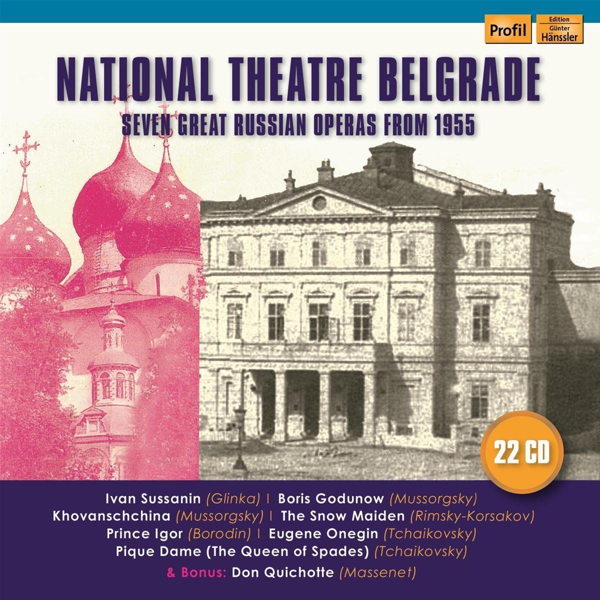 Danon & Baranovic - National Theatre Belgrade - Seven Great Russian Op (22 CD)