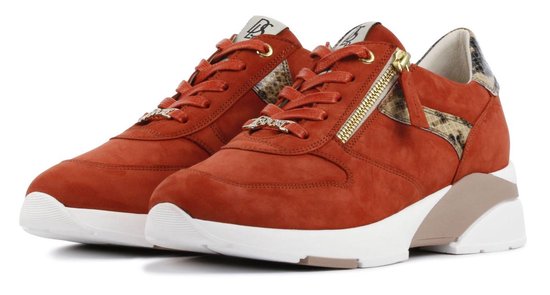 DL Sport Vrouwen Nubuck Slangenprint Lage sneakers / Damesschoenen 4642 -  Koraal - | bol.com