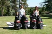 XL Groot Schaakspel - 64 cm - plus 4 draagtassen Compleet en Luxe Klasse en Geweldig