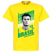 Coutinho Brazilië Portrait T-Shirt - M