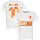 Nederlands Elftal Sneijder 10 Team T-Shirt - S