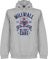 Millwall We Don't Care Hooded Sweater - Grijs - L