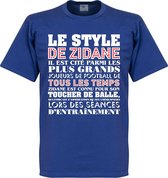 T-shirt Le Style De Zidane - XL