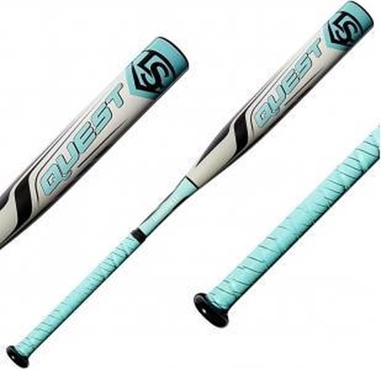 Batte De Softball Louisville Slugger Quest (-12) Fastpitch 31 Pouces - Alliage, 19 Oz - Équilibre Parfait (Neuf)