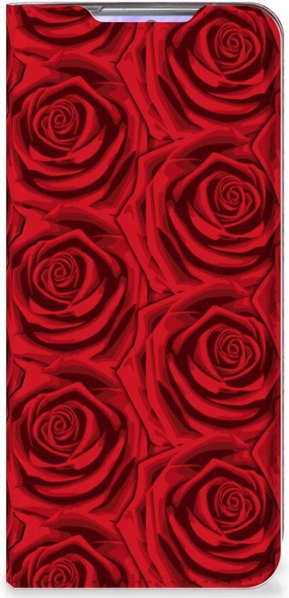 Book Case voor Samsung Galaxy S20 Smart Cover Red Roses