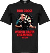T-shirt Coupe du monde de fléchettes 2017 Rob Cross - XL