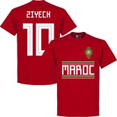 Marokko Ziyech 10 Team T-Shirt - L