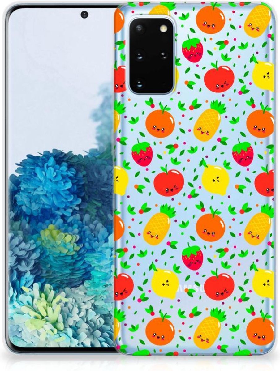 Samsung Galaxy S20 Plus Siliconen Case Fruits