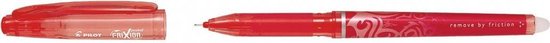 Pilot FriXion Rode Rollerball Ball 0.5mm Erasable Pen - 0.5mm uitgumbare balpen