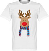 Reindeer Supporter T-Shirt - Paars/Lichtblauw - XXXL