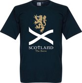Schotland The Brave Saltire T-Shirt - XXXL