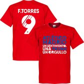 Atletico Madrid Motto Torres T-Shirt - XL