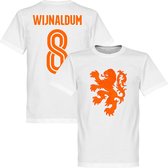 Nederlands Elftal Wijnaldum 8 Lion T-Shirt - 5XL