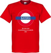Bayern München Underground T-Shirt - Rood - M