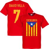 T-shirt Catalonia David Villa - S