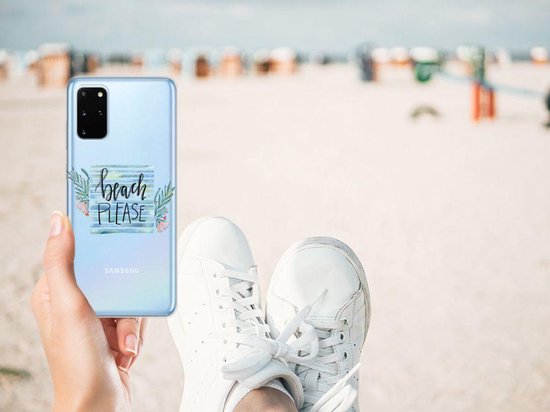 Coque Smartphone pour Samsung Galaxy S20 Plus Coque Boho Beach