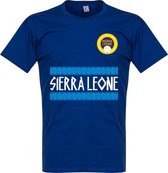 Sierra Leone Team T-Shirt - Blauw - L