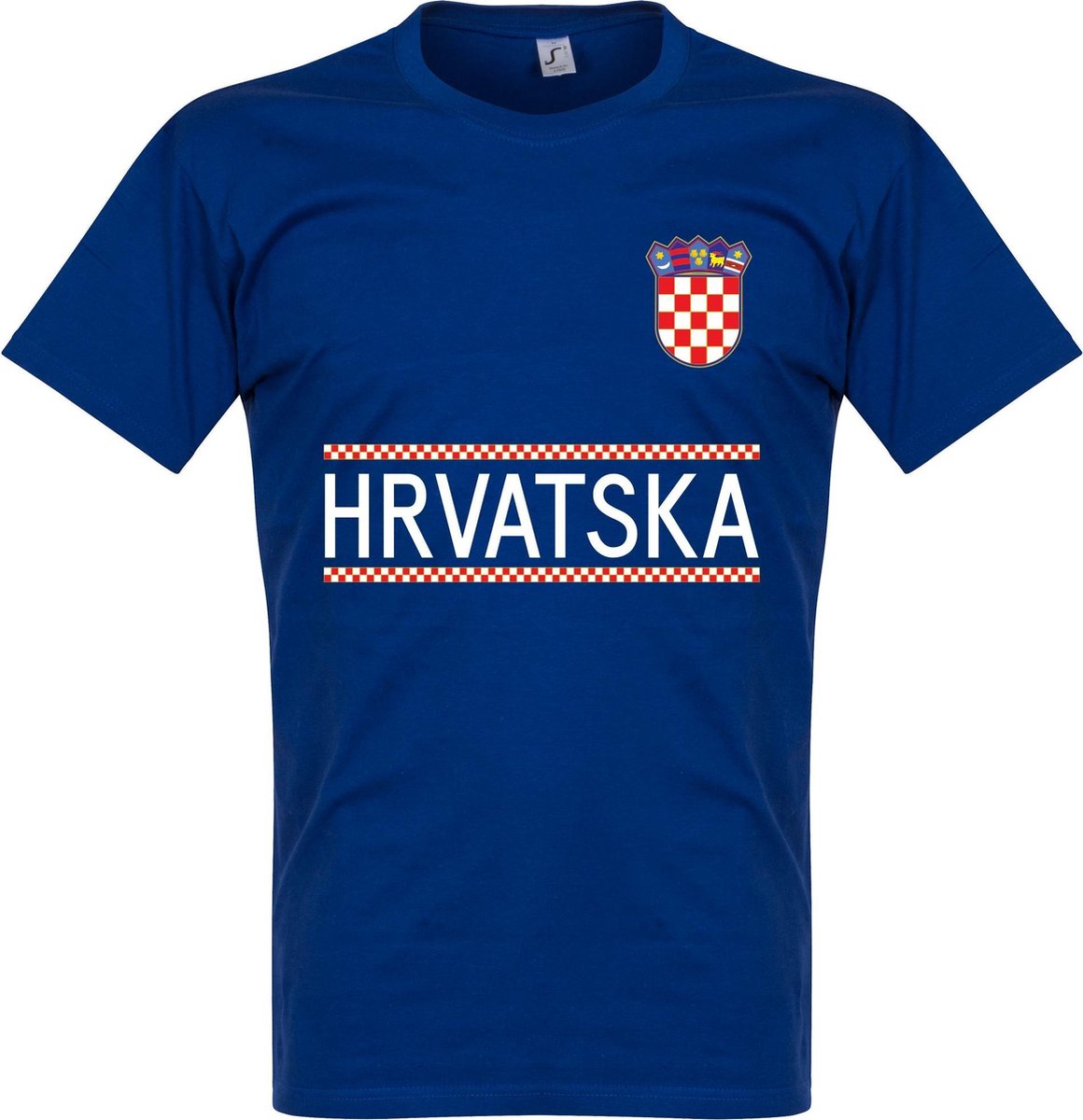 1160x1200.jpg Kroatië Team T-Shirt - Blauw - L - Afbeelding 1