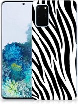Geschikt voor Samsung Galaxy S20 Plus TPU Hoesje Zebra