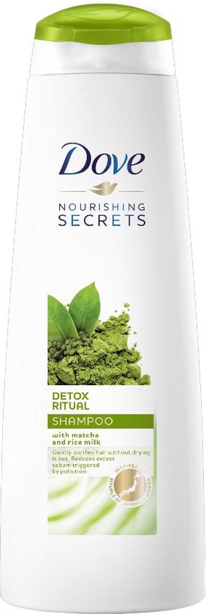 Nourishing Secrets Detox Ritual Shampoo Zuiverende Matcha & Rijstmelk Shampoo 400ml