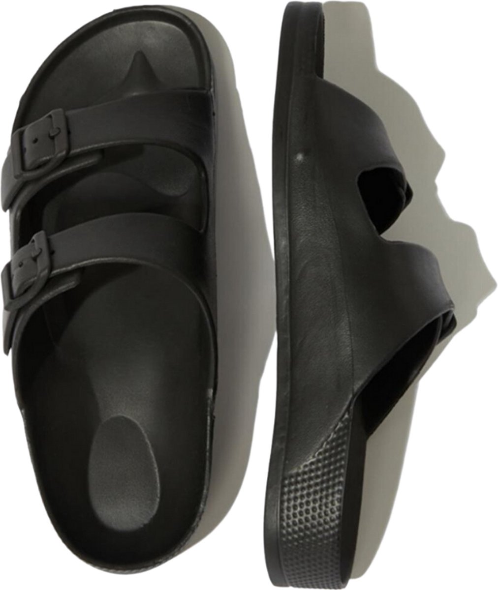 Zwarte slipper - unisex slipper - maat 42 - regular fit - EVA