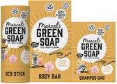 Marcel's Green Soap Plastic Vrije Verzorging Vanilla & Cherry Blossom Pakket
